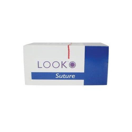Look 779B Silk Black Braided Non Absorbable Reverse Cutting Sutures C26 1/2 Circle 5-0 18 Look 779B Silk Black Braided Non Absorbable Reverse Cutting Sutures C26 1/2 Circle 5-0 18